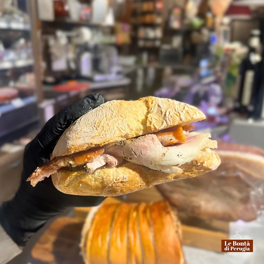 Panino Porchetta — Le Bontà di Perugia